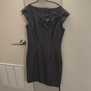 Timeless Sleek Bluish Gray Dress